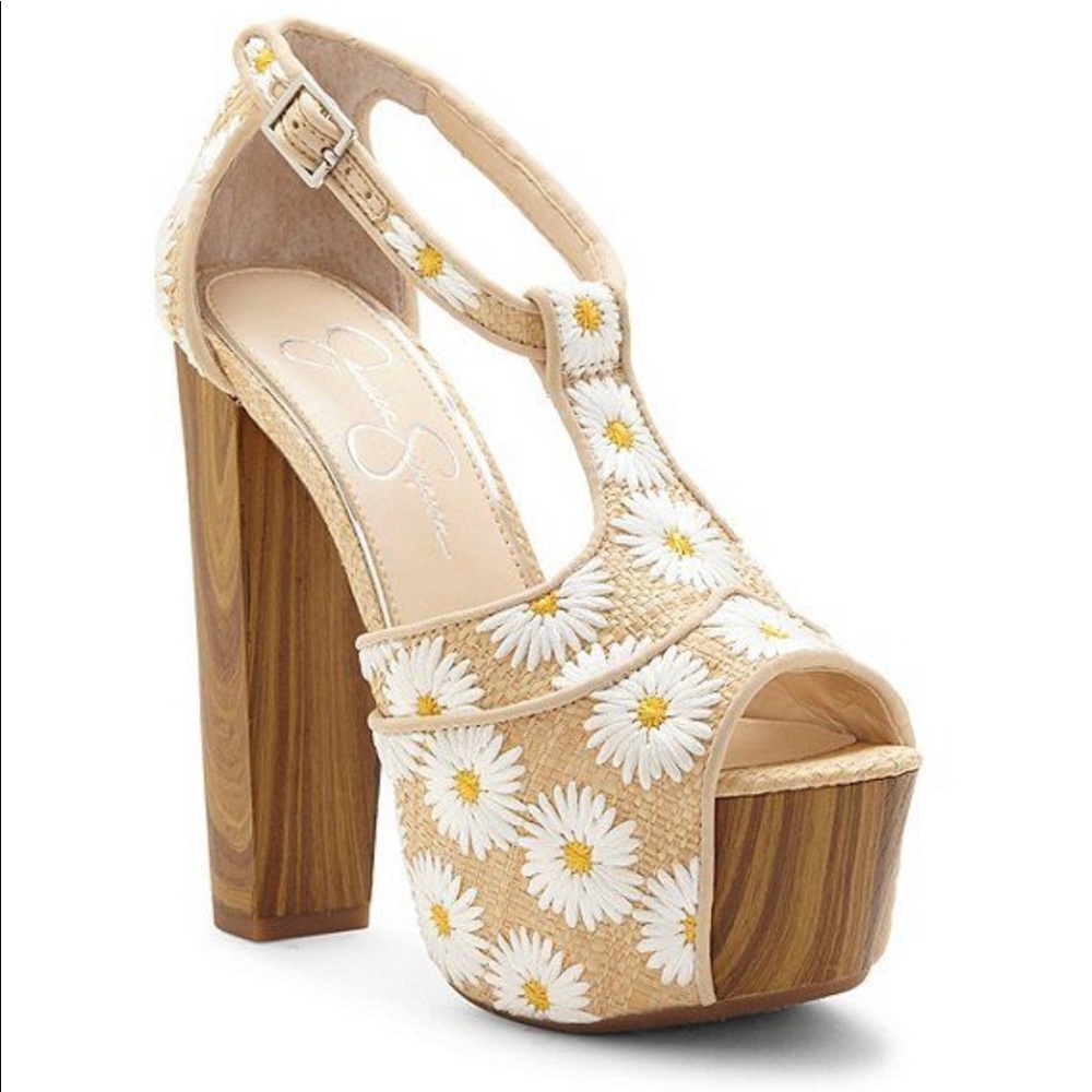 NWOT Jessica Simpson Dany Platform Heels